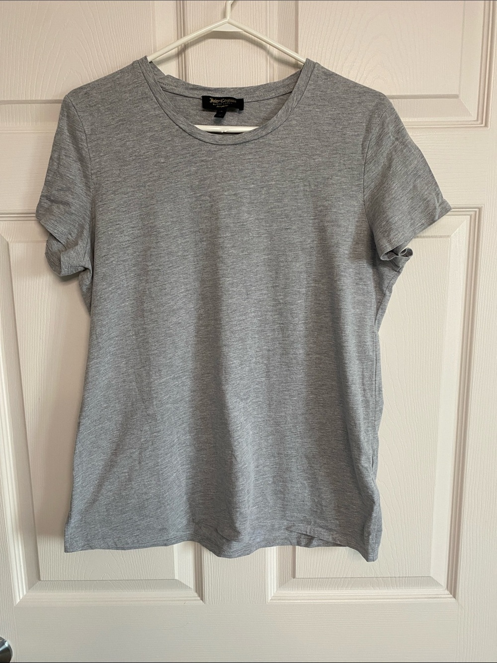 Juicy Couture Gray Short Sleeve Crewneck Tee